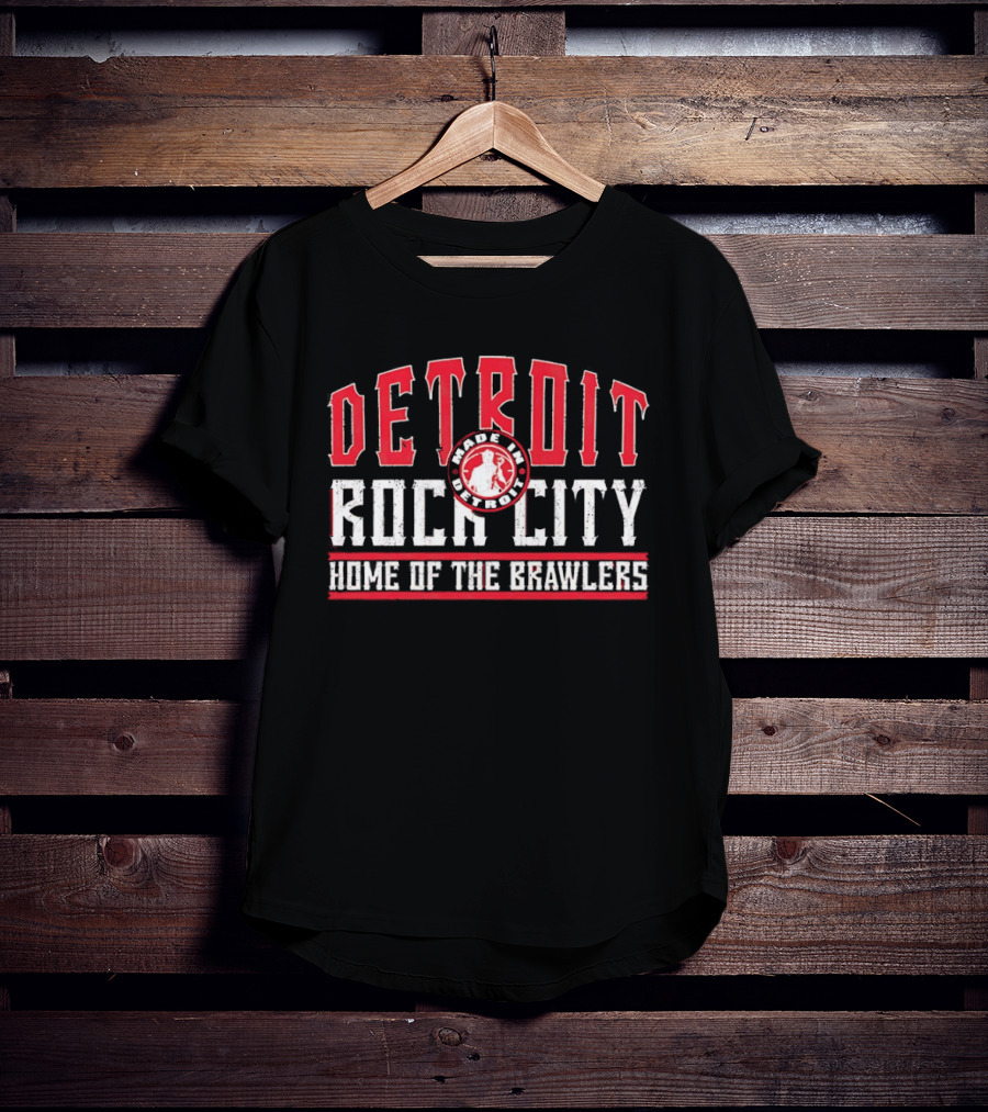 Detroit Rock City Home Of The Brawlers T-Shirt