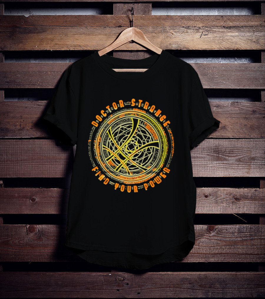 Doctor Strange Find Your Power Mandala Magic Circle T-Shirt