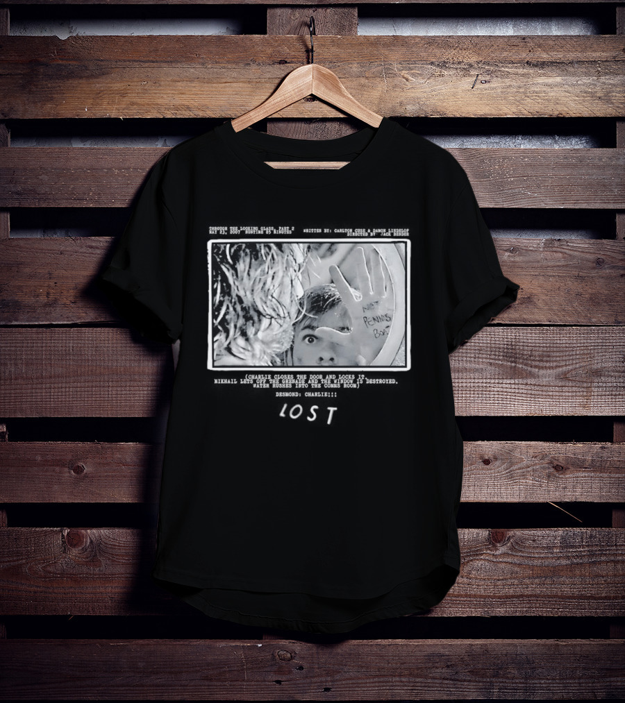 Lost Through The Looking Glass Part 2 Not Pennys Boat Reflection T-Shirt
