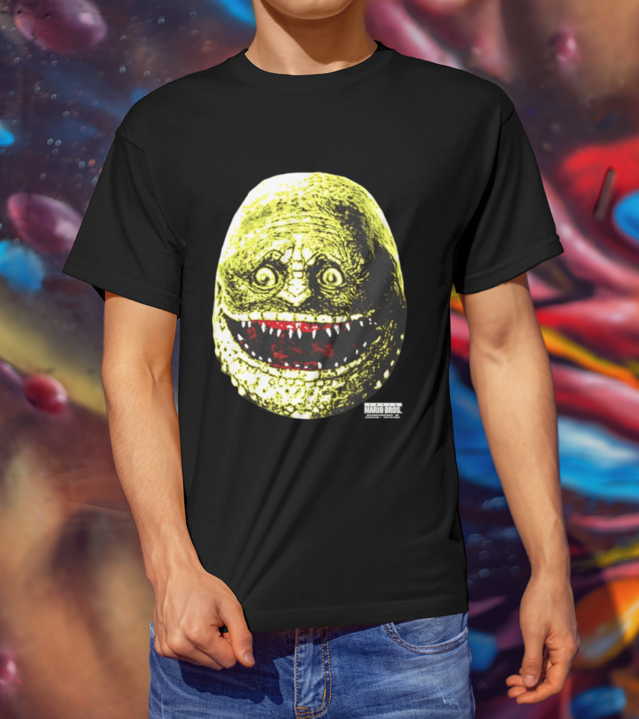 Super Mario Bros 1993 De Evolue Now Reptilian Creature T-Shirt