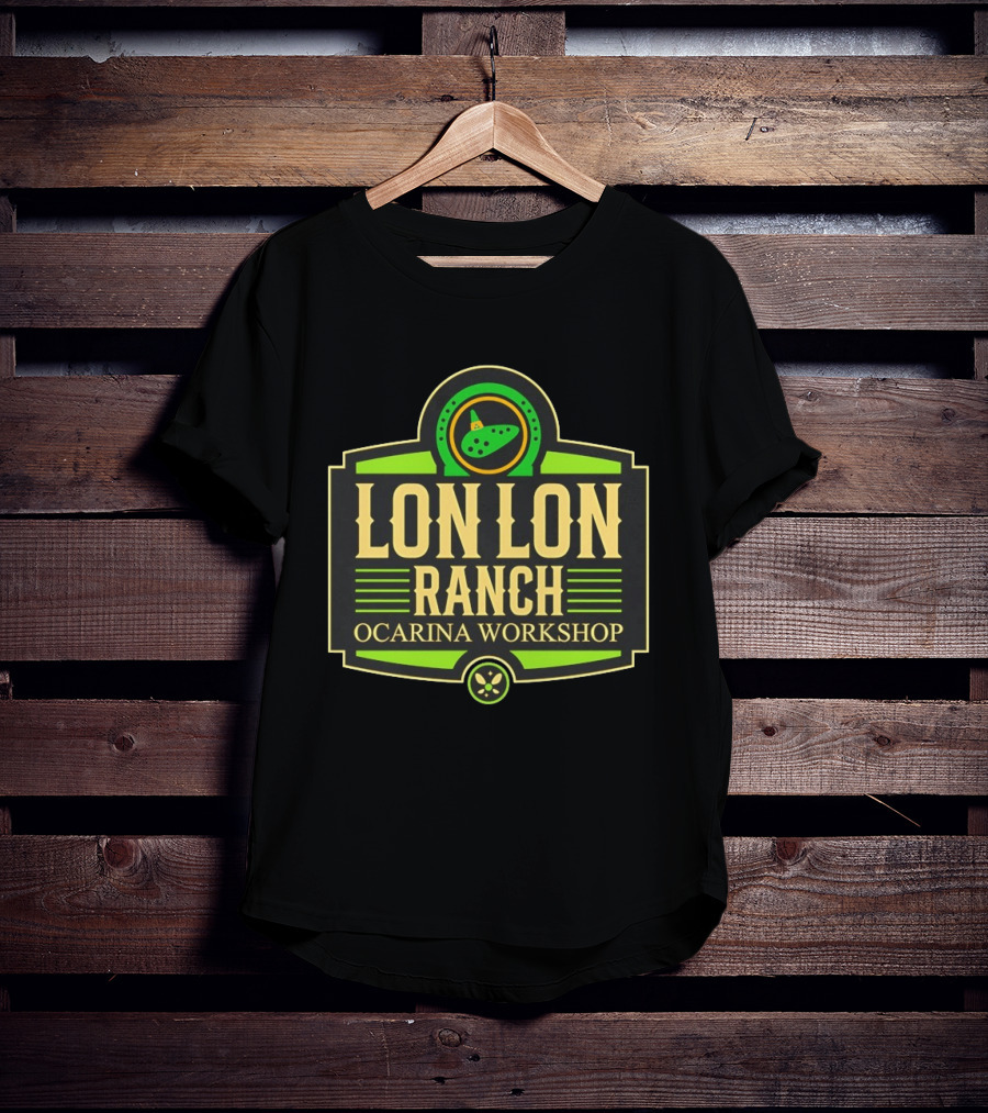 Lon Lon Ranch Ocarina Workshop Legend Of Zelda T-Shirt
