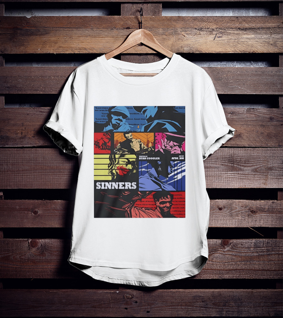 Sinners Ryan Coogler Cowboy Bebop Art By AFS BM T-Shirt