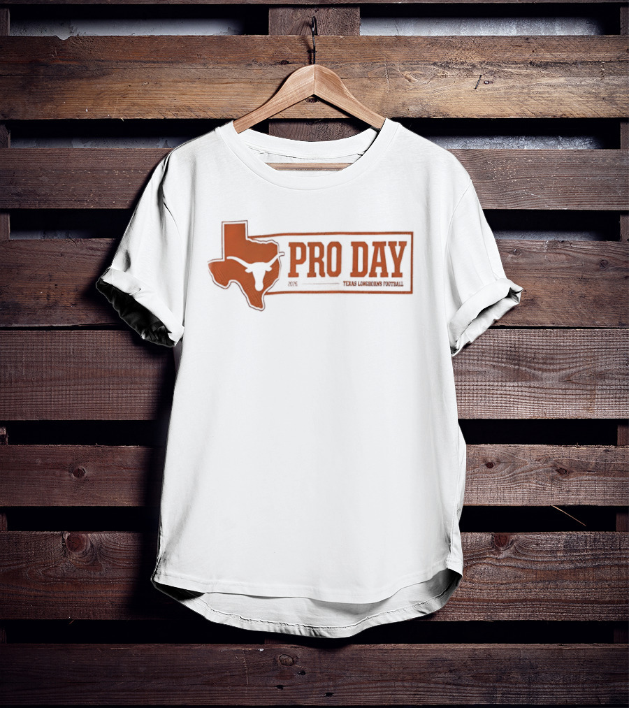 Texas Longhorns Football Pro Day Horns Country T-Shirt