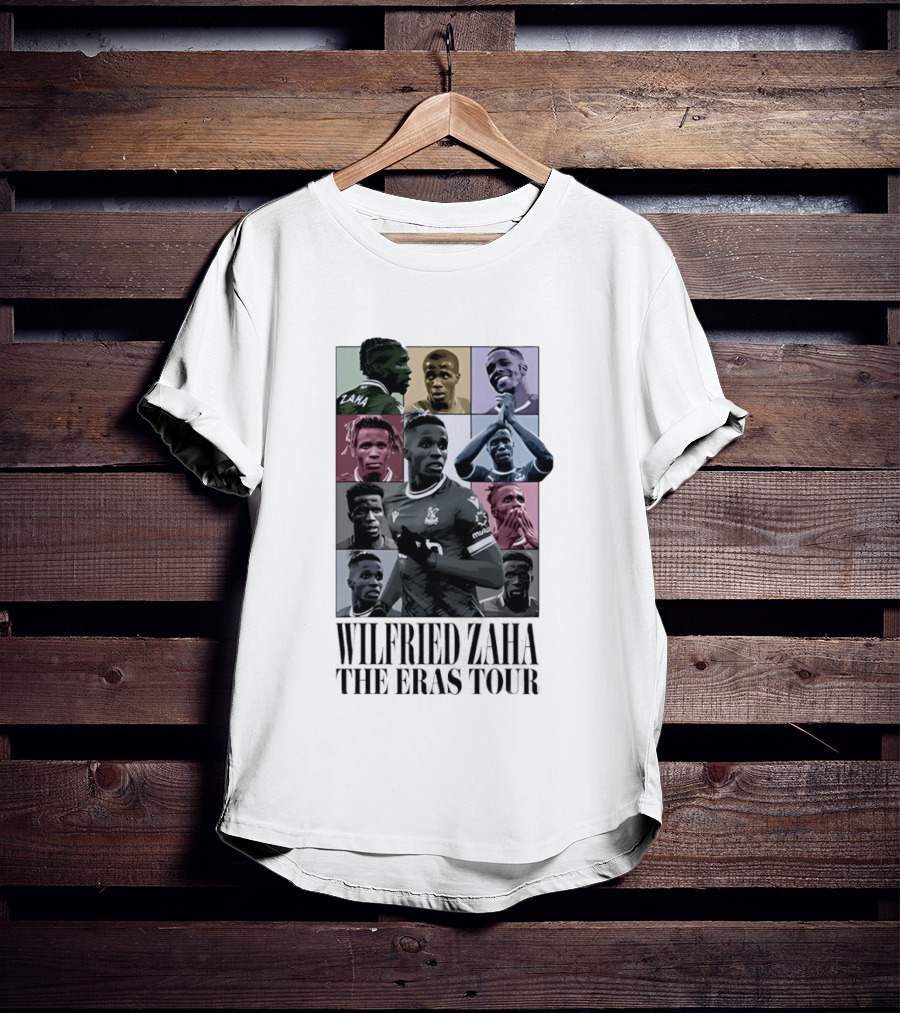 Wilfried Zaha The Eras Tour Soccer Montage T-Shirt