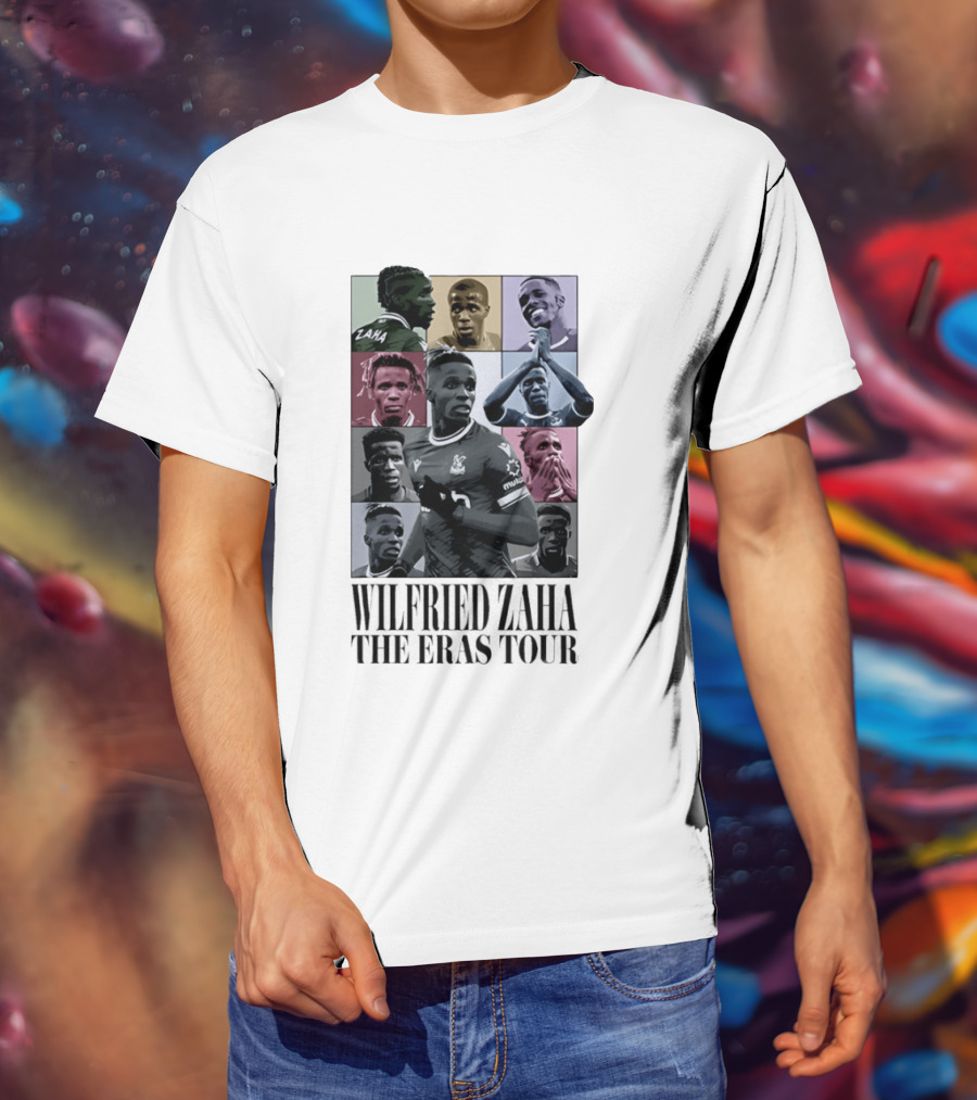Wilfried Zaha The Eras Tour Soccer Montage T-Shirt
