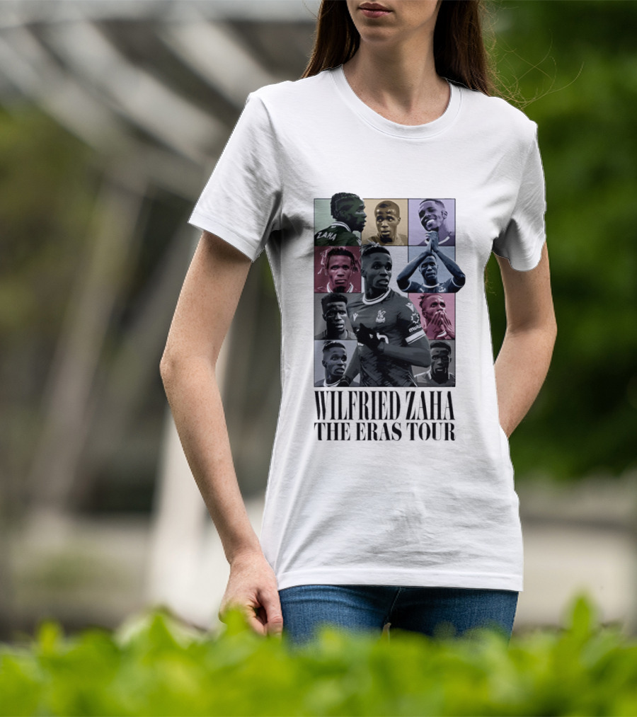 Wilfried Zaha The Eras Tour Soccer Montage T-Shirt