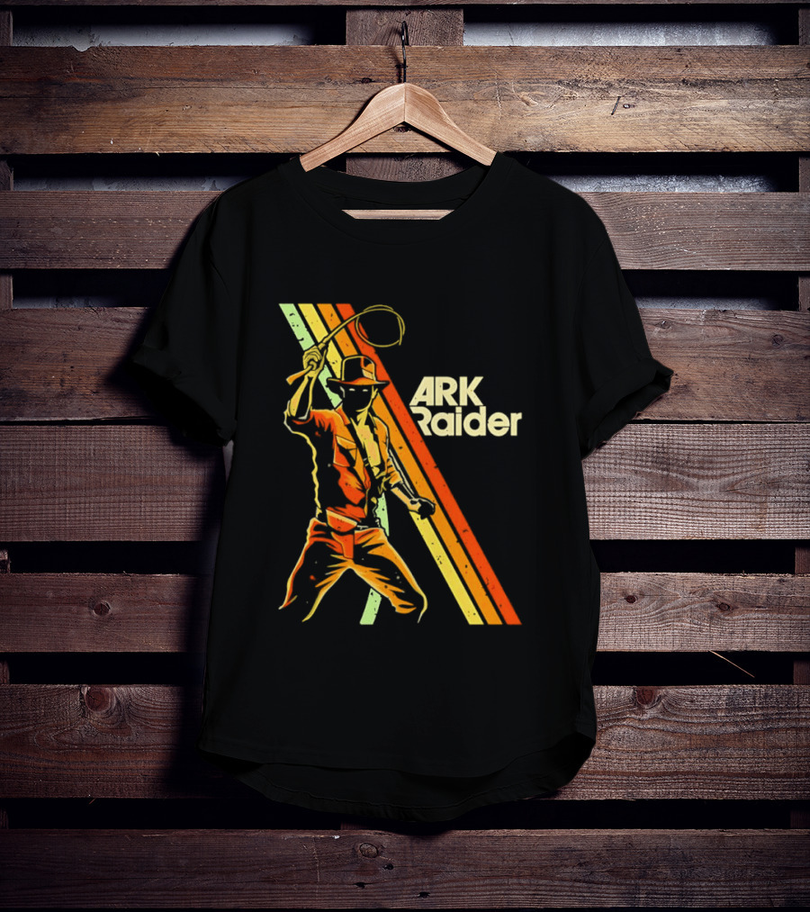 Indiana Jones Ark Raider Retro Whip Adventure T-Shirt