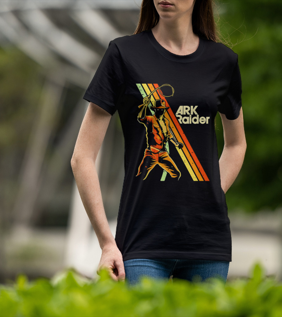 Indiana Jones Ark Raider Retro Whip Adventure T-Shirt