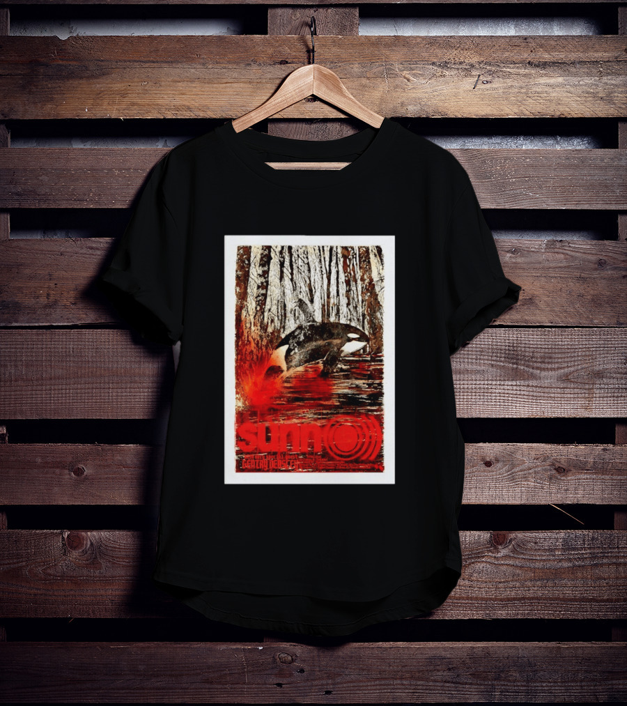 Sunn O Tour 2026 Orca Geary Theatre San Francisco Concert T-Shirt