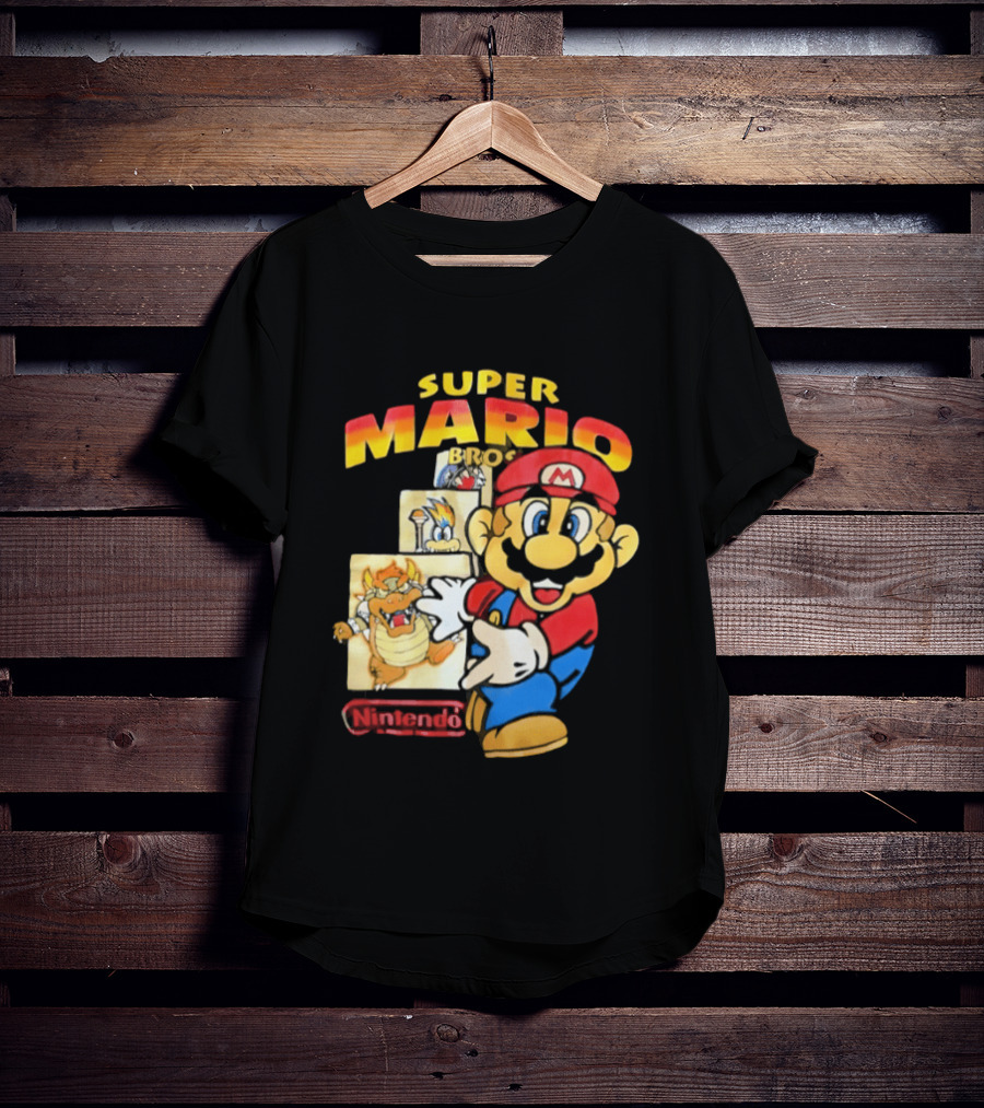 Super Mario Bowser Challenge Pixel Adventures T-Shirt