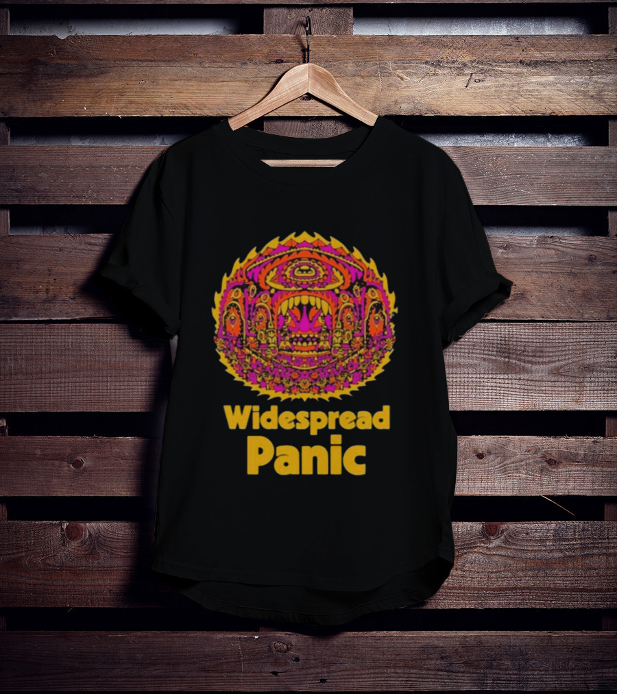 Widespread Panic Young And Sick Monster Art Vibrant Psychedelic T-Shirt