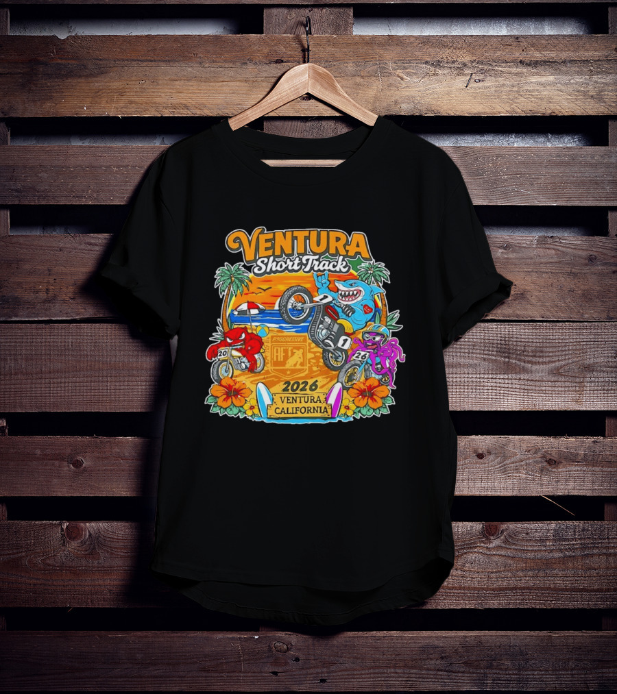 Ventura Short Track 2026 California Adventure Racing Event Ryder Cup T-Shirt