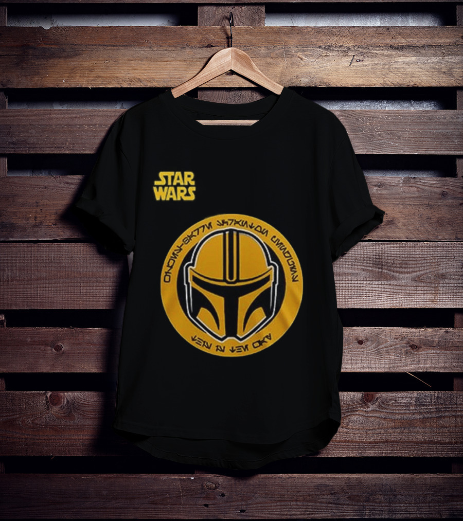 Star Wars Mandalorian Theme Wilkes Barre Scranton Penguins Game Night 2026 T-Shirt