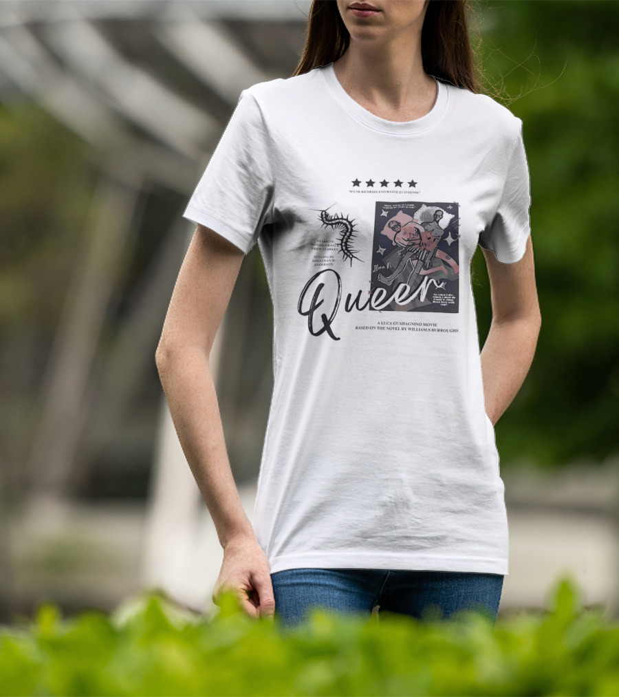 Queer D'une Richesse Enivrante Et Intense Luca Guadagnino Movie Based On Novel By Williams Burroughs T-Shirt
