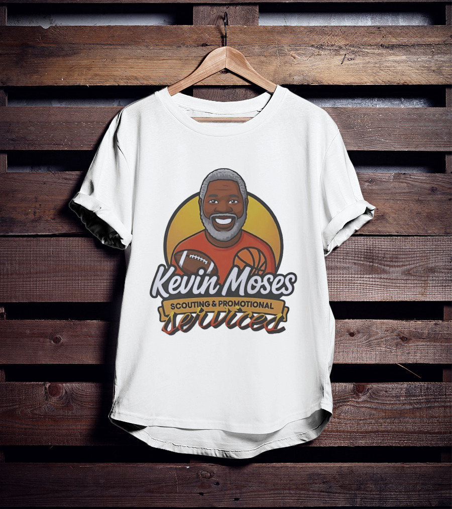 Kevin Moses Scouting And Promotional Services Football Basketball T-Shirt