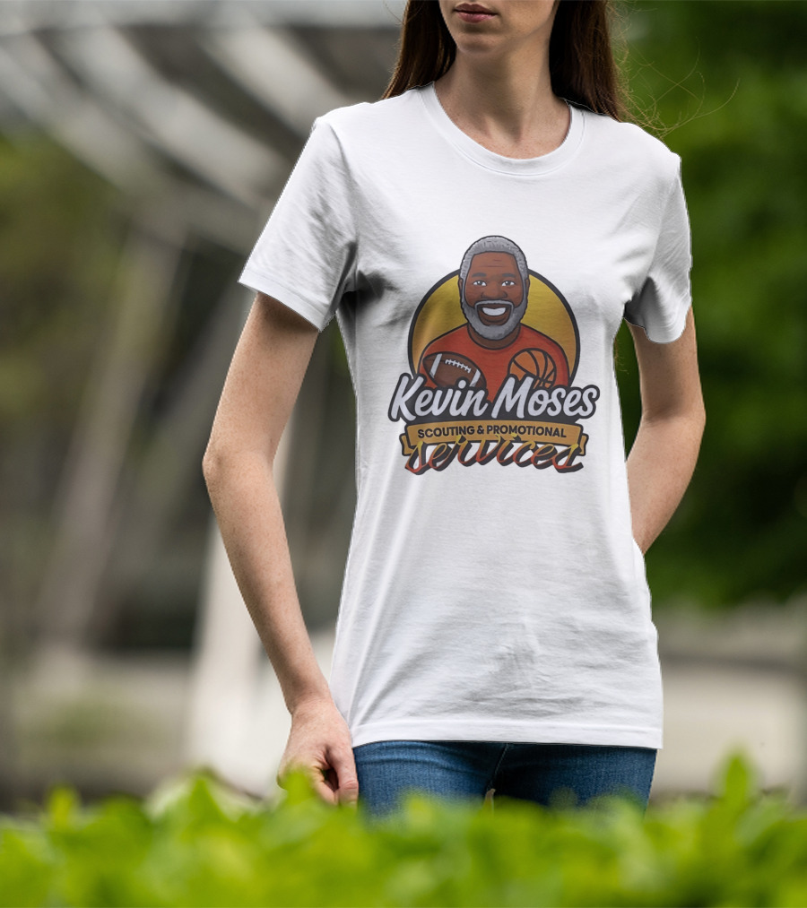 Kevin Moses Scouting And Promotional Services Football Basketball T-Shirt