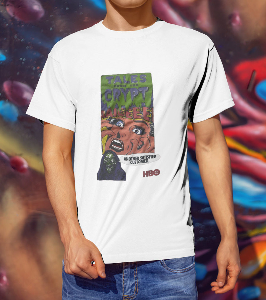 Tales From The Crypt Aaileee Another Satisfied Customer HBO T-Shirt