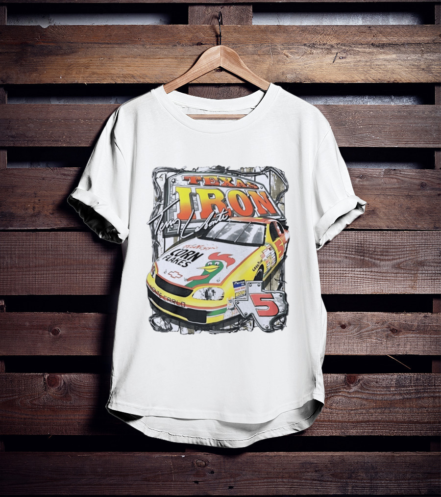 Terry Labonte Texas Iron Corn Flakes Chevrolet Monte Carlo NASCAR Racing 5 T-Shirt