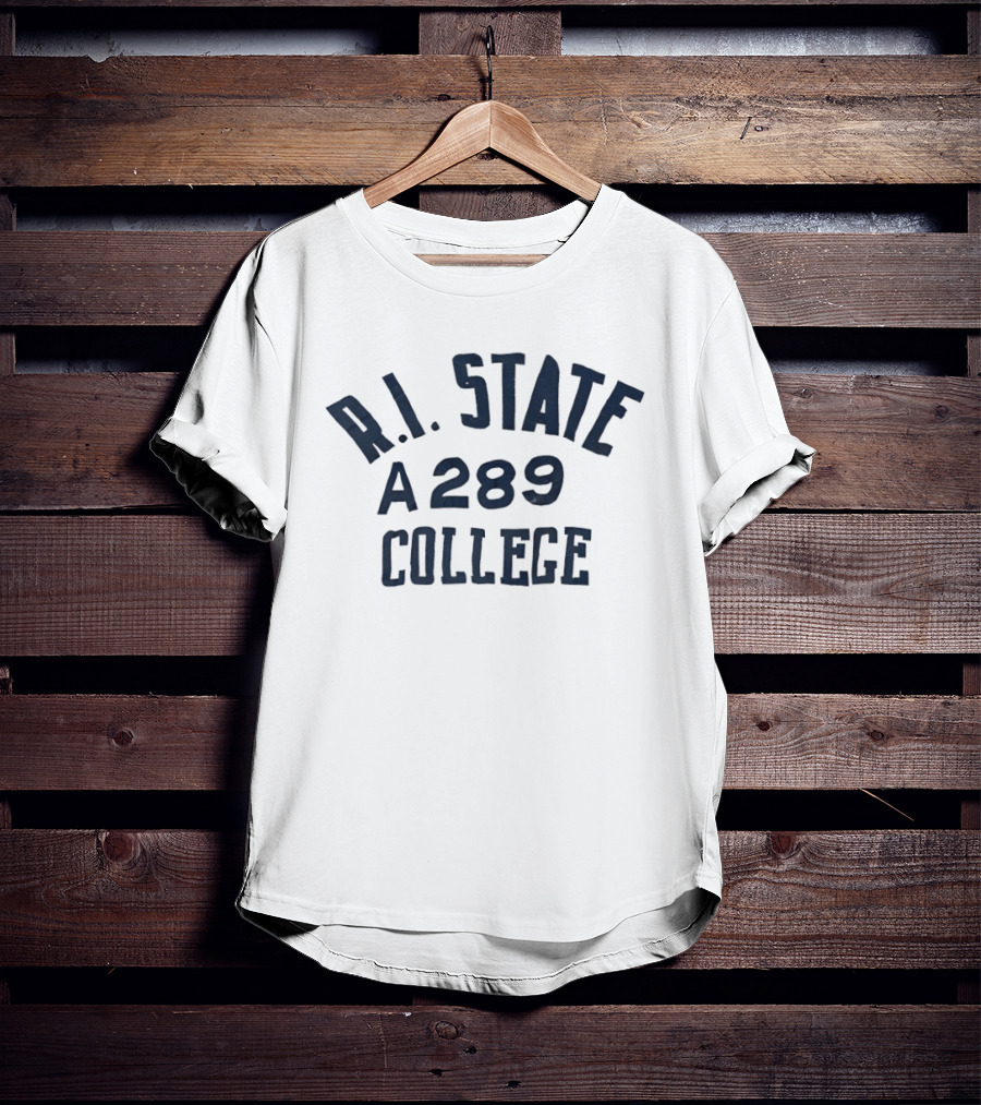 R.I. State College A289 T-Shirt