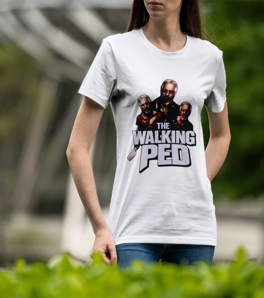 The Walking Ped Jeffrey Parody Horror T-Shirt