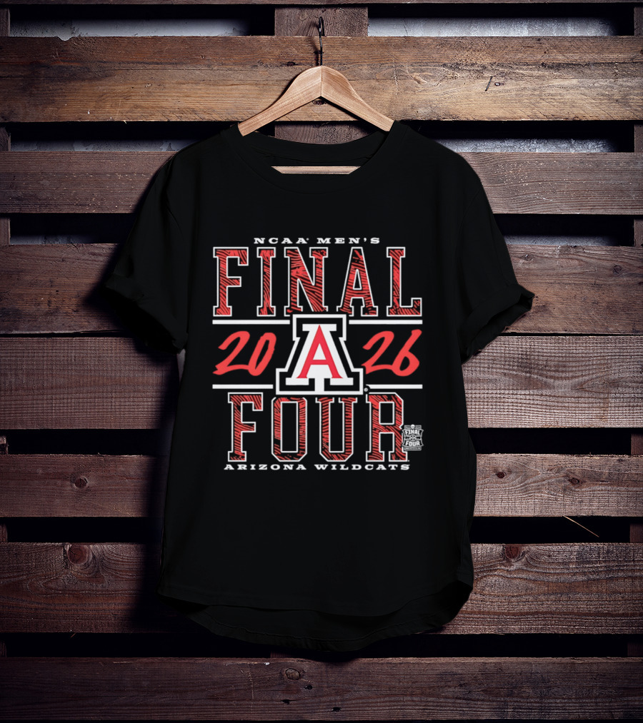 NCAA Men's Final Four 2026 Arizona Wildcats T-Shirt