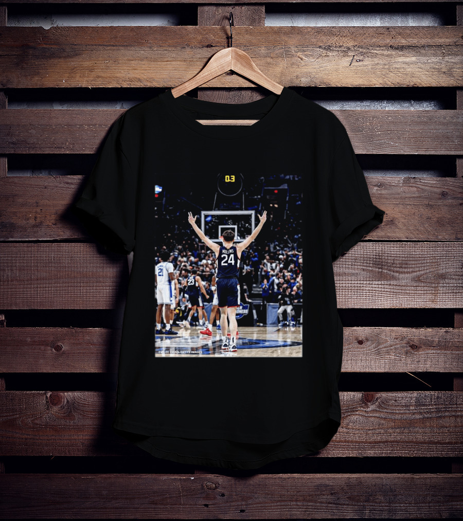 Braylon Mullins UConn Huskies Victory Over Duke Blue Devils Basketball March Madness 2026 T-Shirt