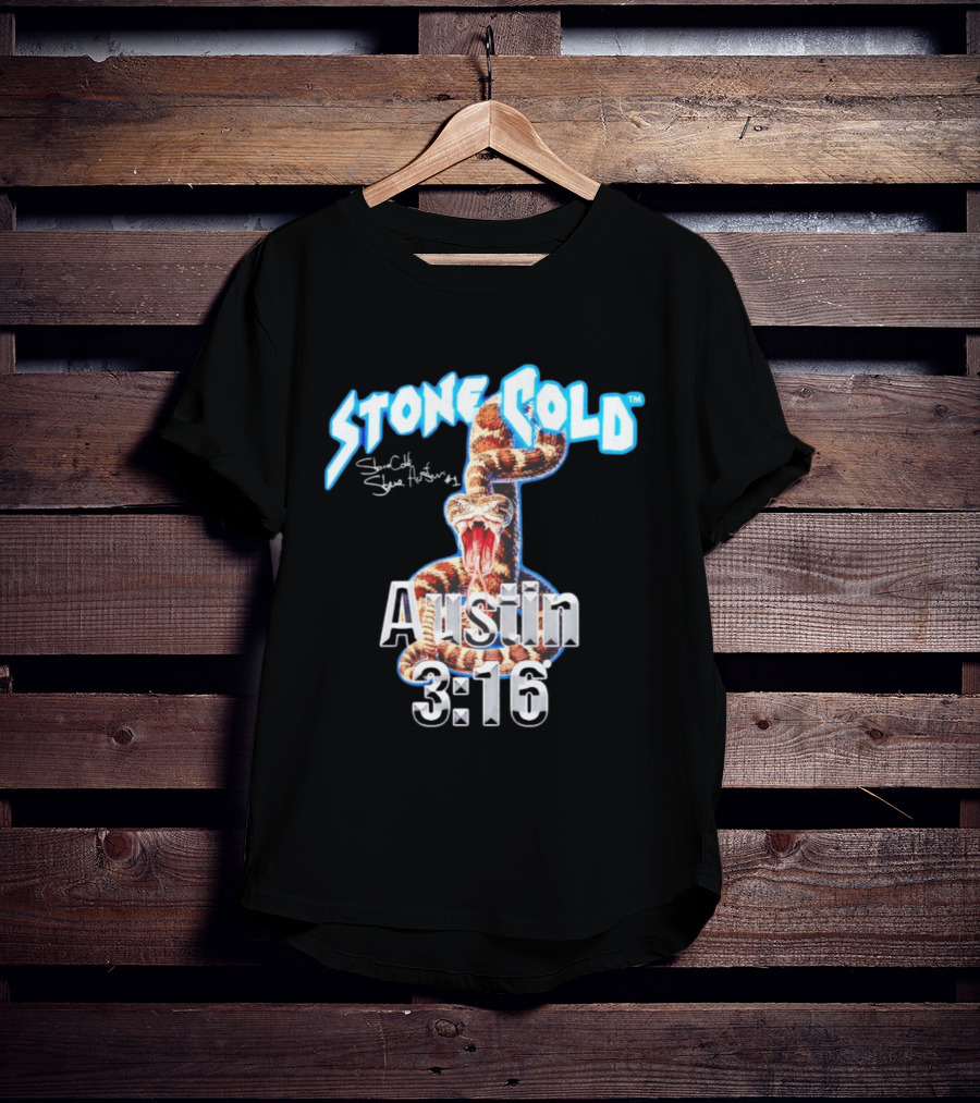 Stone Cold Steve Austin 3:16 Venomous Snake T-Shirt