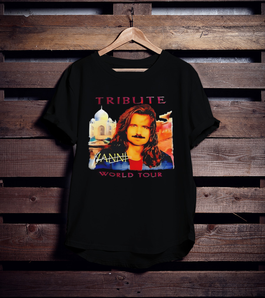 Yanni Tribute World Tour Taj Mahal T-Shirt