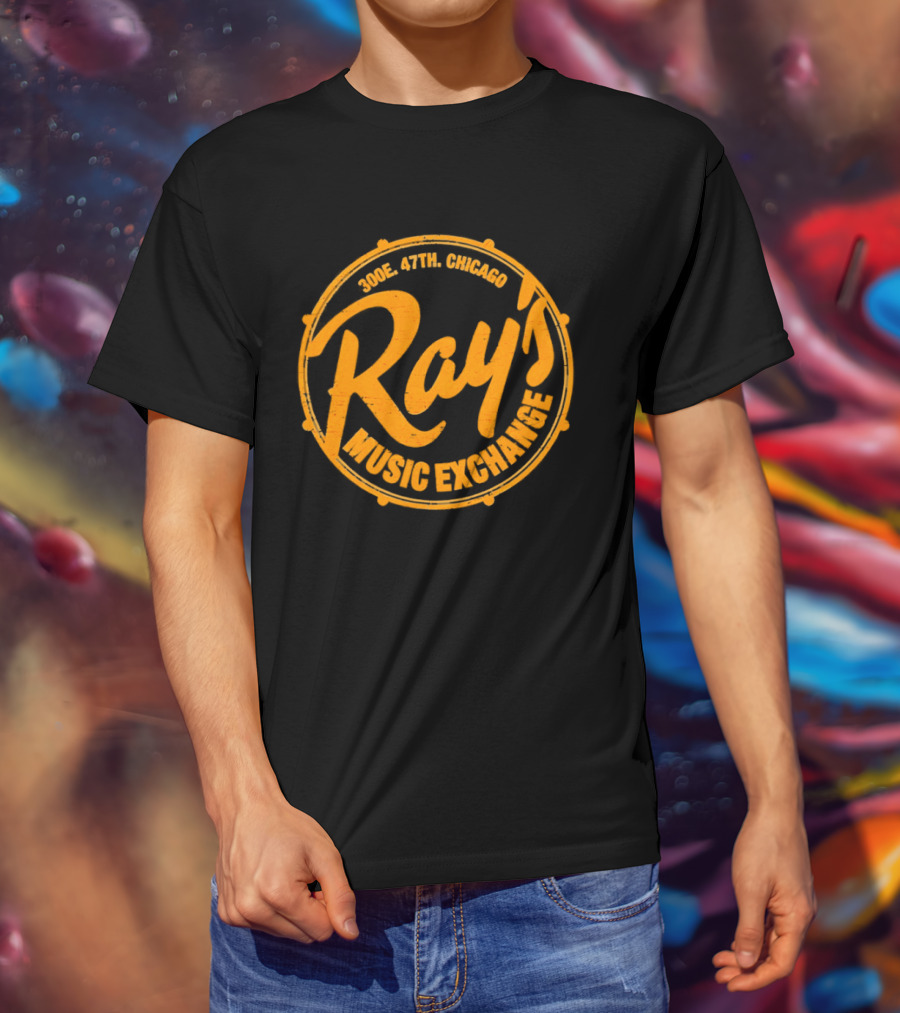 Ray's Music Exchange Soul 47th Chicago The Blues Brothers Movie T-Shirt
