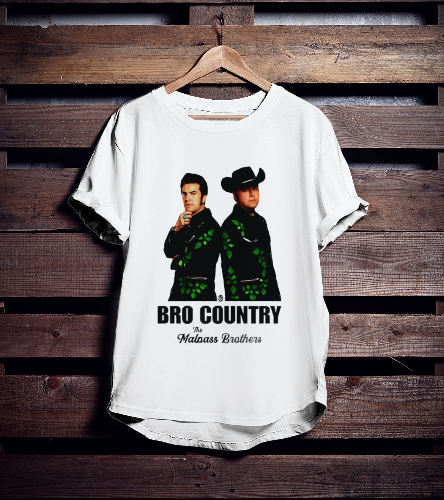 Bro Country The Malnass Brothers Western Style Duo T-Shirt