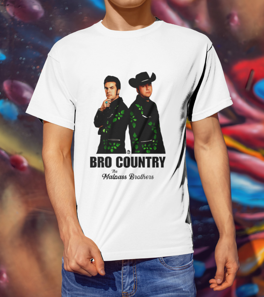 Bro Country The Malnass Brothers Western Style Duo T-Shirt