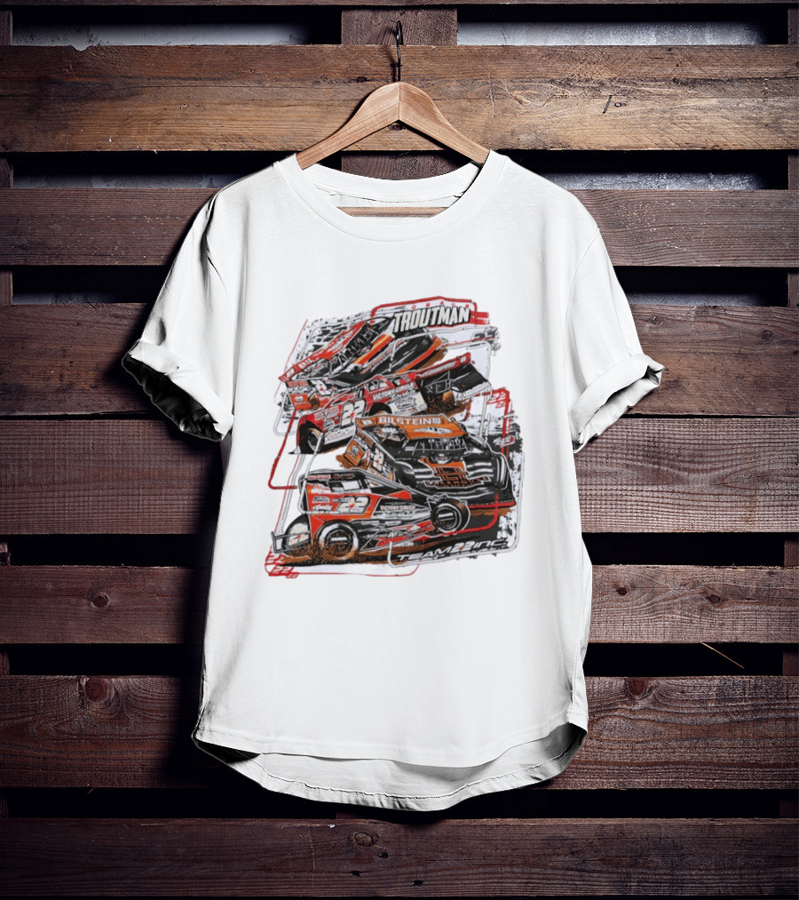 Drake Troutman 22 Racing Bilstein Team 22 Inc Victory Circle T-Shirt
