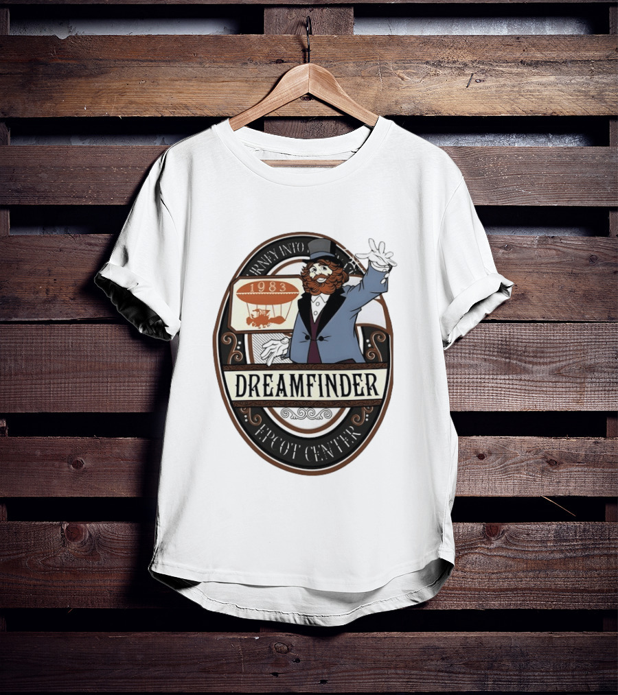 Journey Into 1983 Dreamfinder Epcot Center T-Shirt
