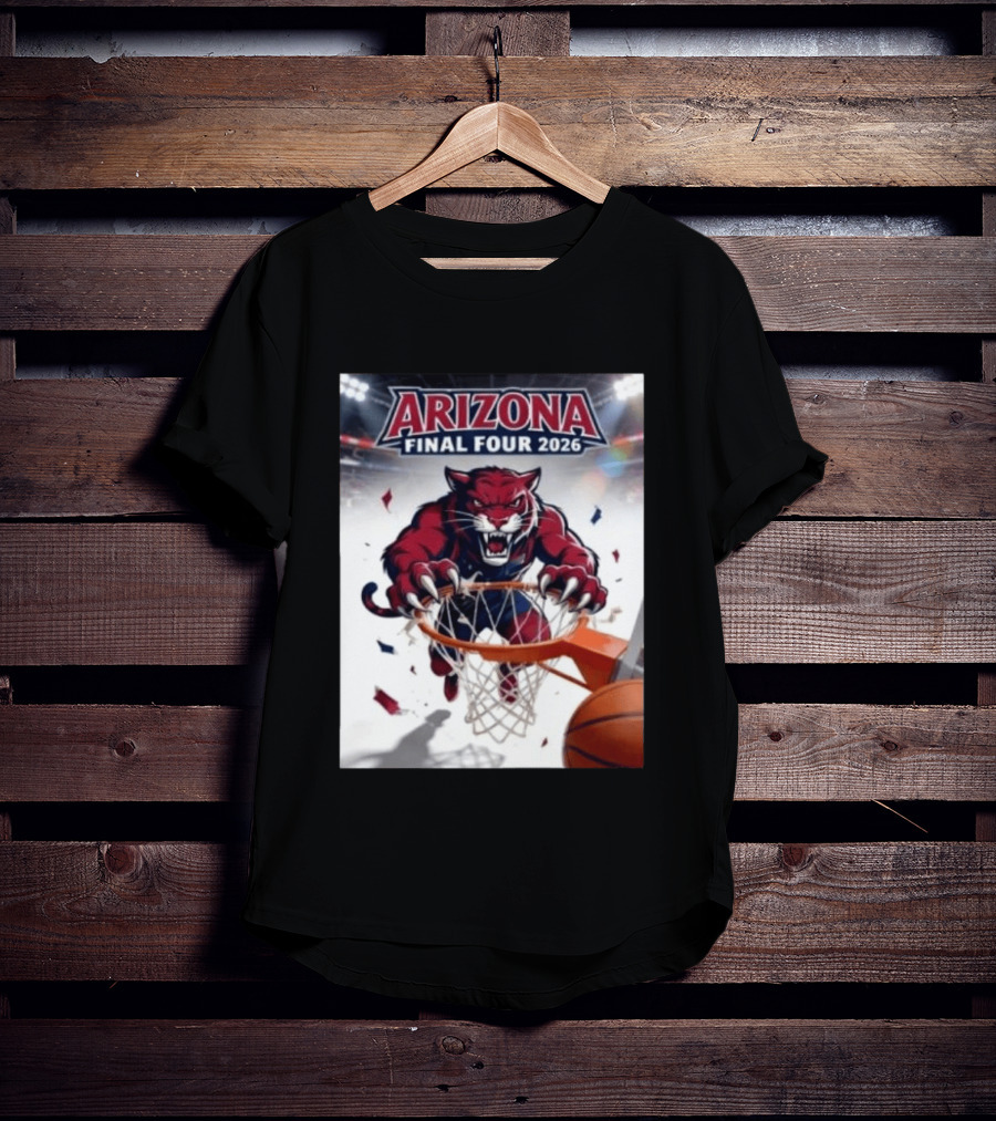 Arizona Wildcats Final Four 2026 Basketball Game Day Wildcat T-Shirt