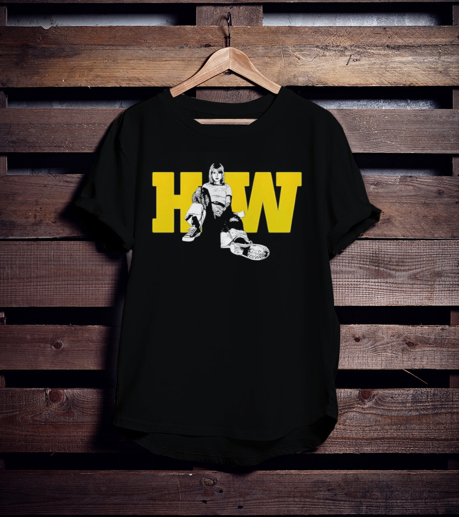 Hayley Williams HW Yellow Bold Letters T-Shirt