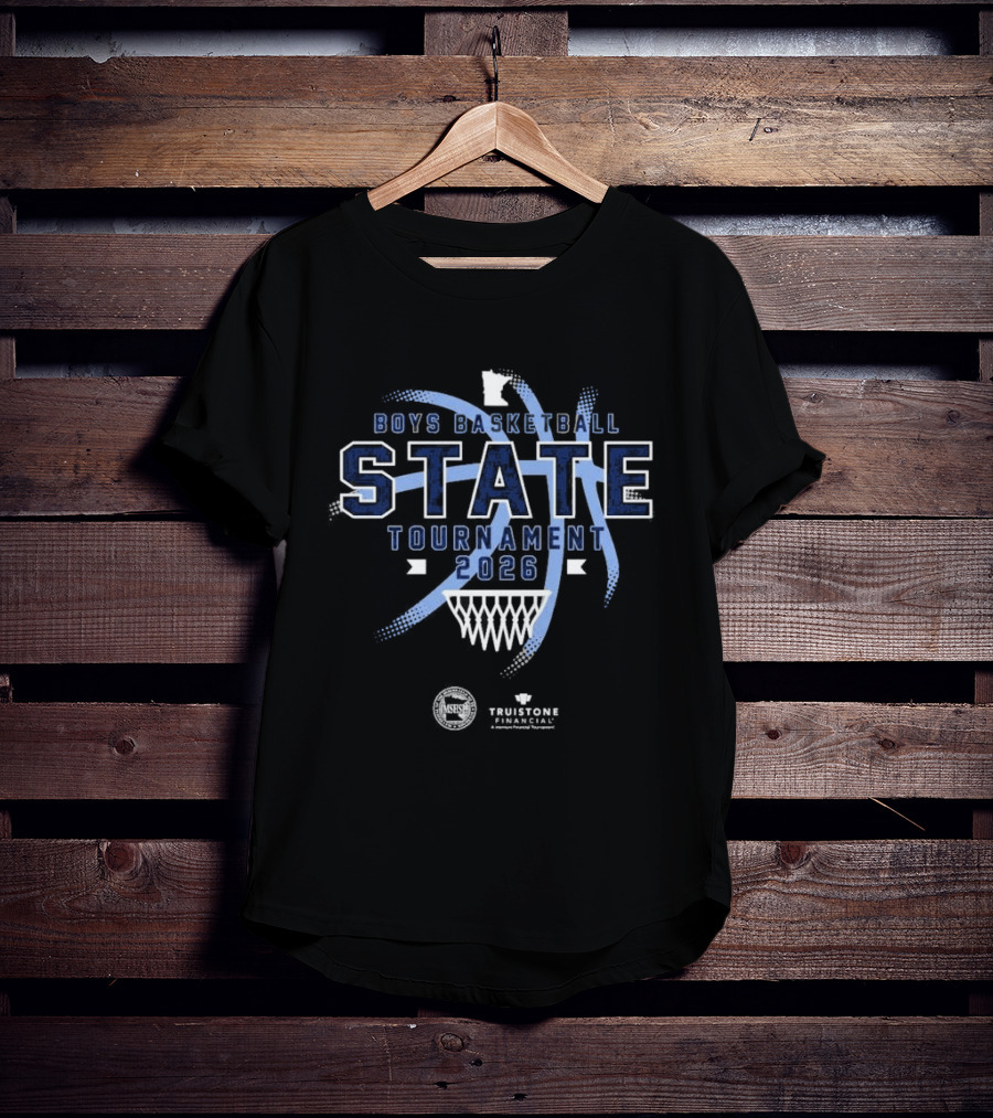 Boys Basketball State Tournament 2026 Mshsl Minnesota T-Shirt