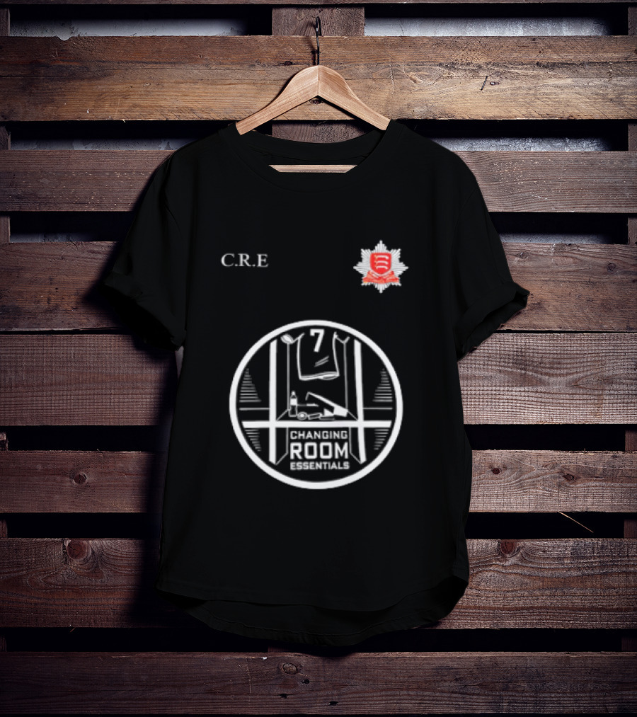 C.R.E Changing Room Essentials 7 Sports Locker Jersey T-Shirt