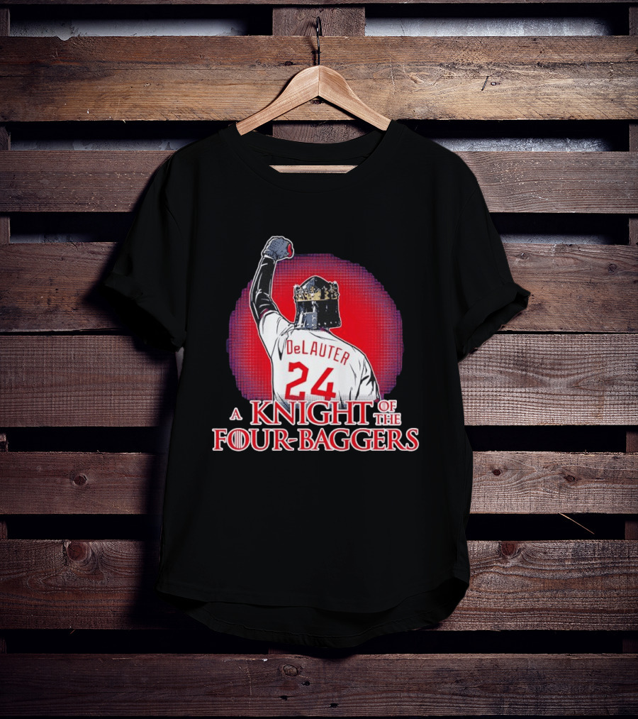 Chase DeLauter 24 A Knight Of The Four Baggers T-Shirt