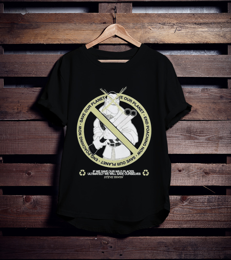 Percival C McLeach The Rescuers Down Under End Poaching Now Save Our Planet T-Shirt