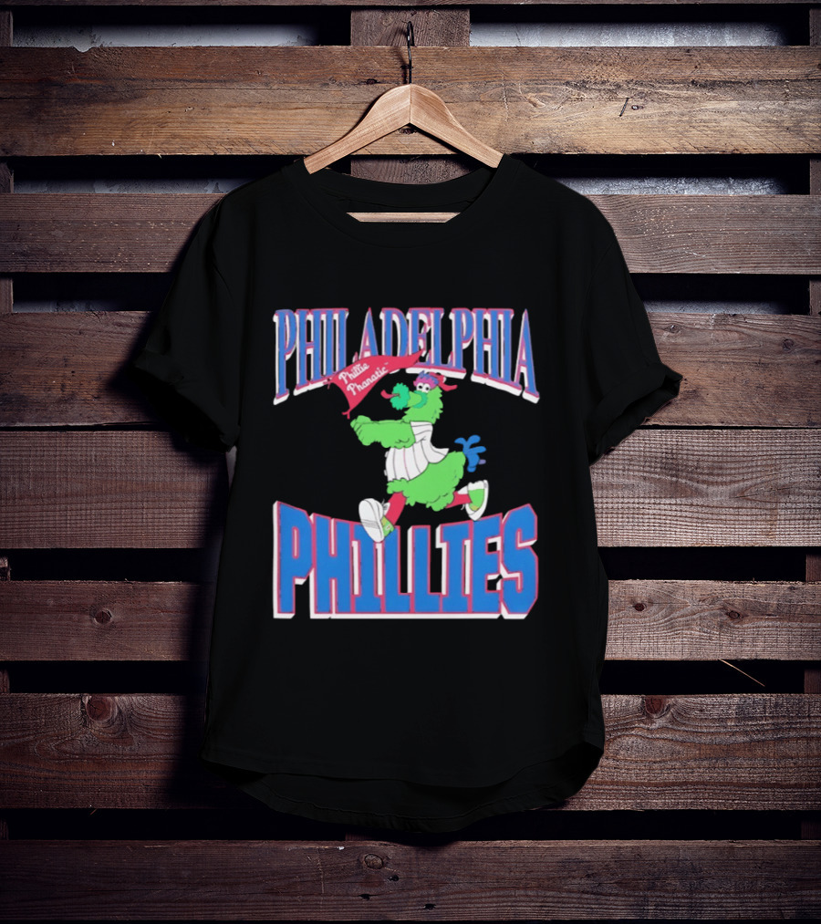 Philadelphia Phillies Phillie Phanatic Baseball Team T-Shirt