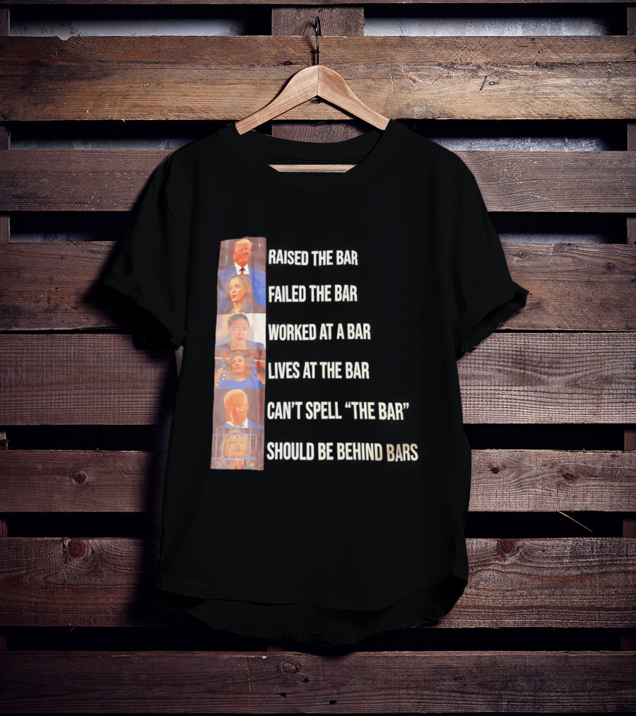 Assholes That Belong In Prison Kamala Harris Alexandria Ocasio Cortez Nancy Pelosi Joe Biden Hillary Clinton T-Shirt