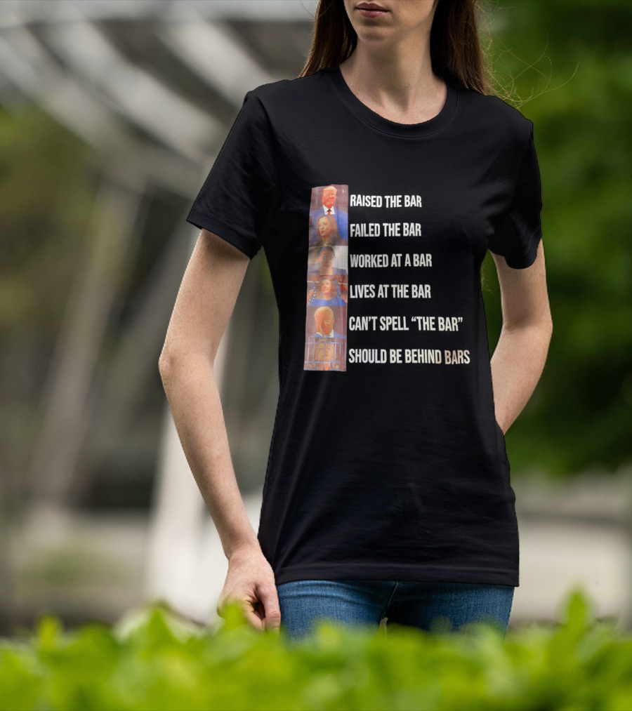 Assholes That Belong In Prison Kamala Harris Alexandria Ocasio Cortez Nancy Pelosi Joe Biden Hillary Clinton T-Shirt