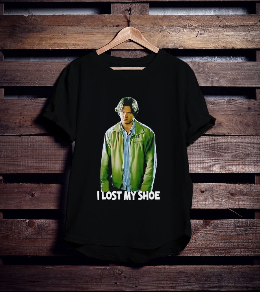 Sam Winchester I Lost My Shoe Supernatural Pop Culture Reference T-Shirt