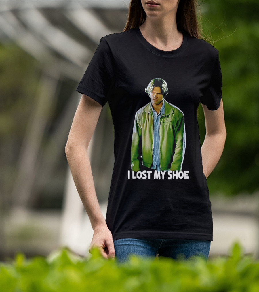 Sam Winchester I Lost My Shoe Supernatural Pop Culture Reference T-Shirt