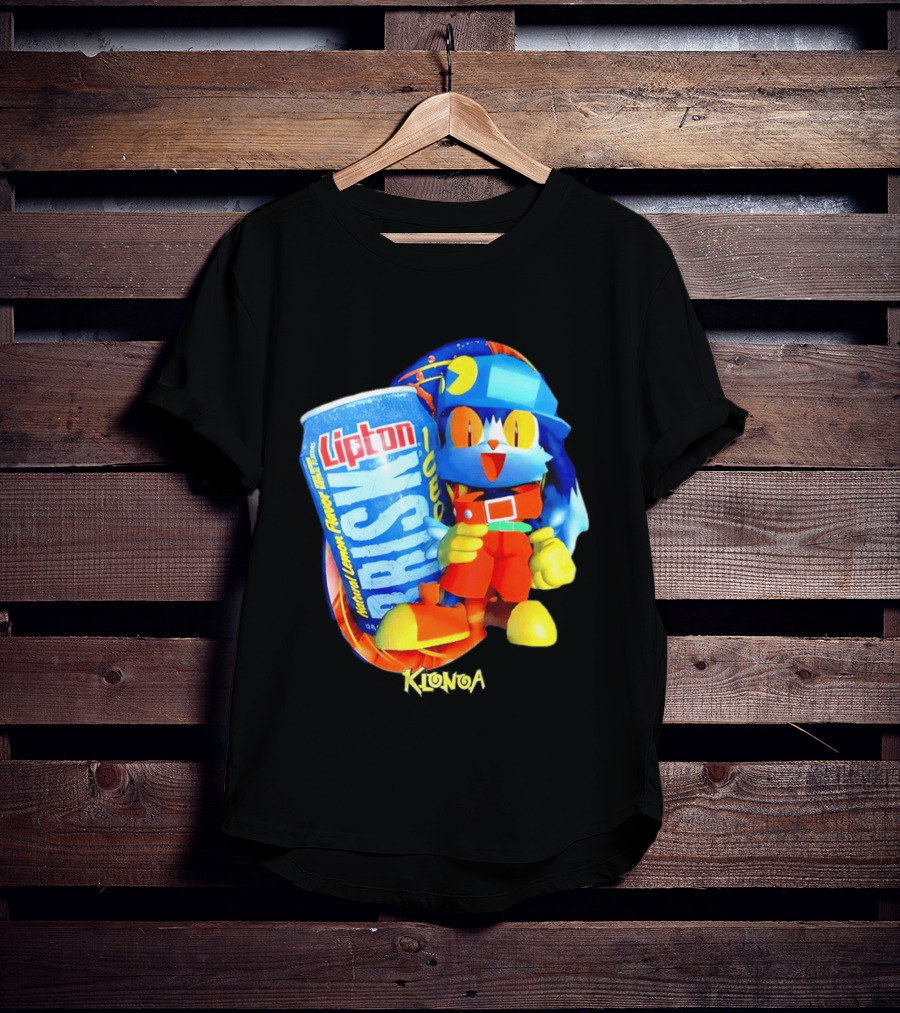 Klonoa Lipton Brisk Iced Tea Natural Lemon Flavor Beverage T-Shirt