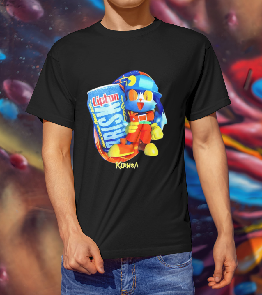 Klonoa Lipton Brisk Iced Tea Natural Lemon Flavor Beverage T-Shirt