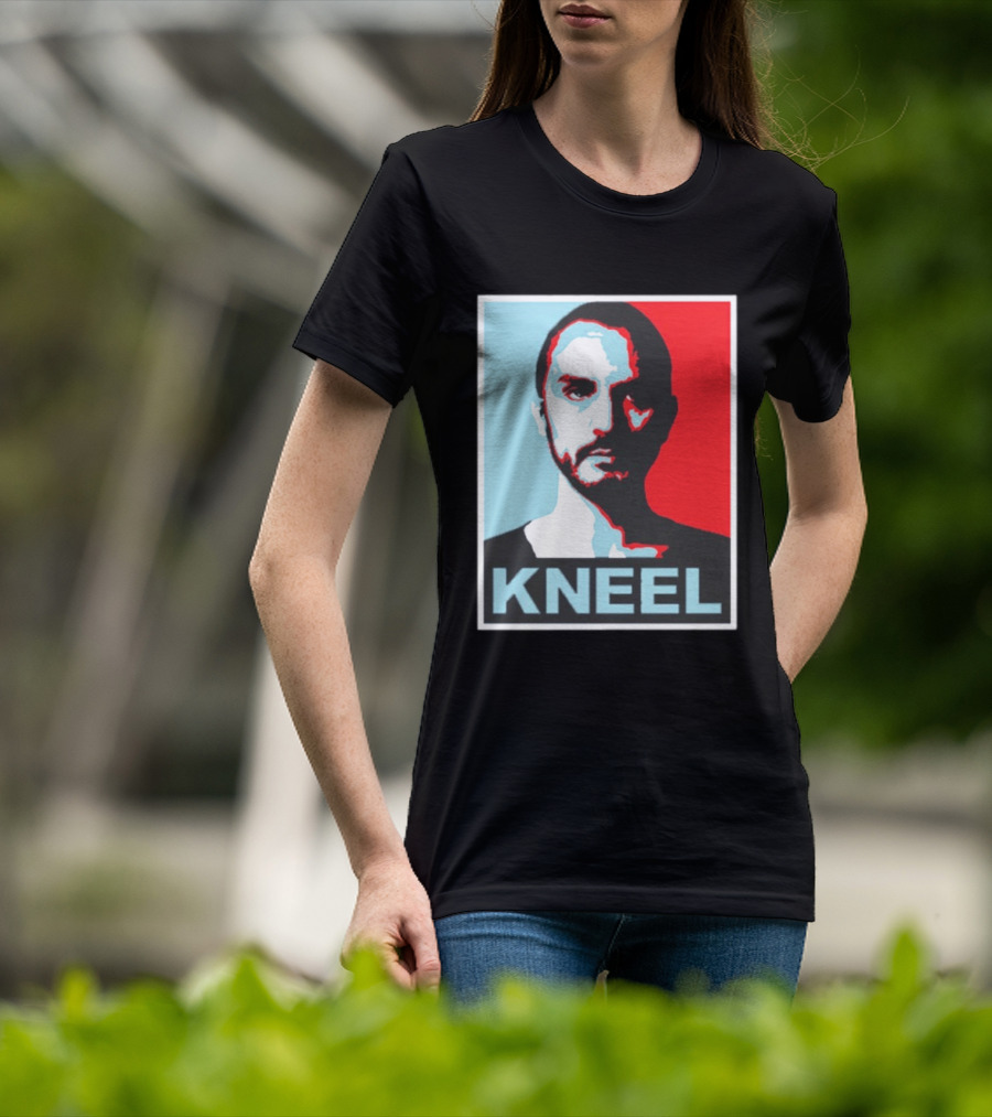 Kneel Before Zod Iconic Propaganda Style Fairy Tale Villain T-Shirt