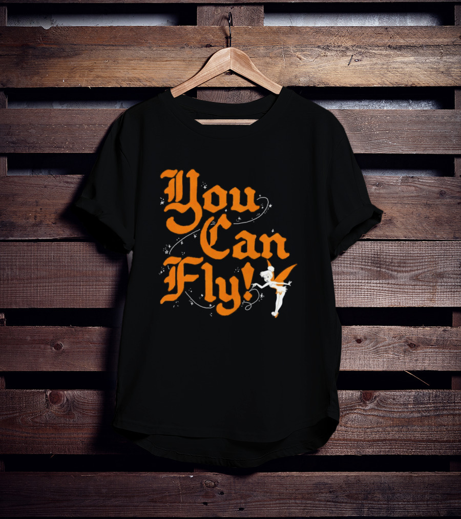 Tinker Bell Disney You Can Fly Fantasy Adventure T-Shirt