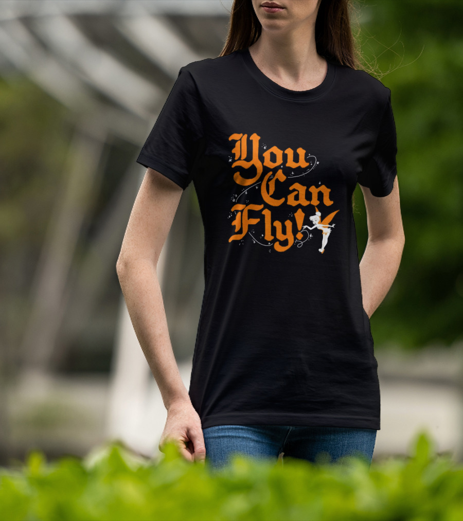Tinker Bell Disney You Can Fly Fantasy Adventure T-Shirt