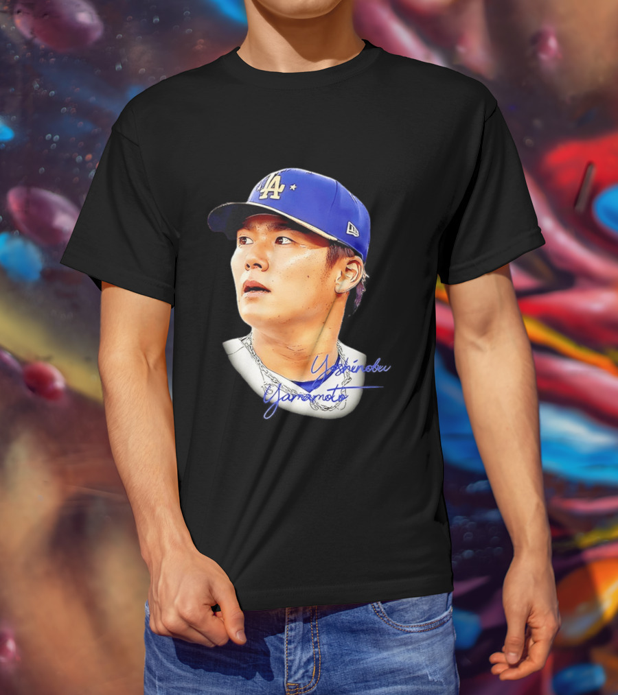 Yoshinobu Yamamoto Los Angeles Dodgers Baseball Player T-Shirt